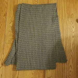 Gray Soft Scarf Wrap